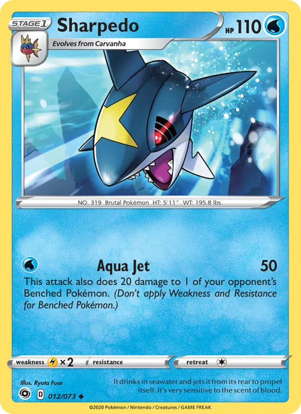 12 Sharpedo – Champion's Path
