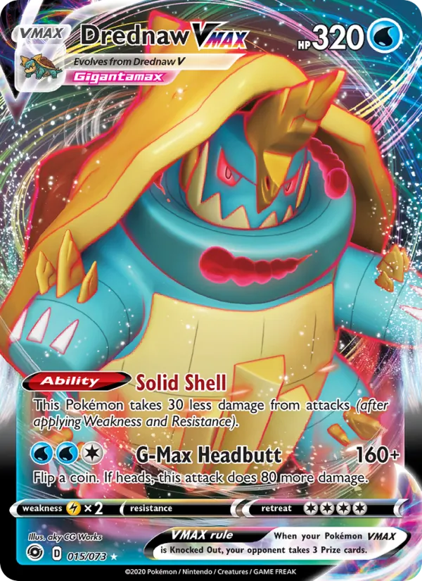 15 Drednaw VMAX – Champion's Path