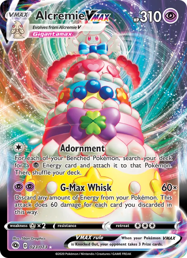 23 Alcremie VMAX – Champion's Path
