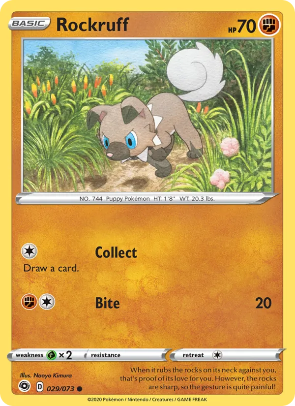 29 Rockruff – Champion's Path