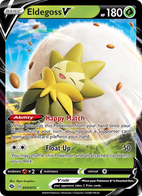 5 Eldegoss V – Champion's Path
