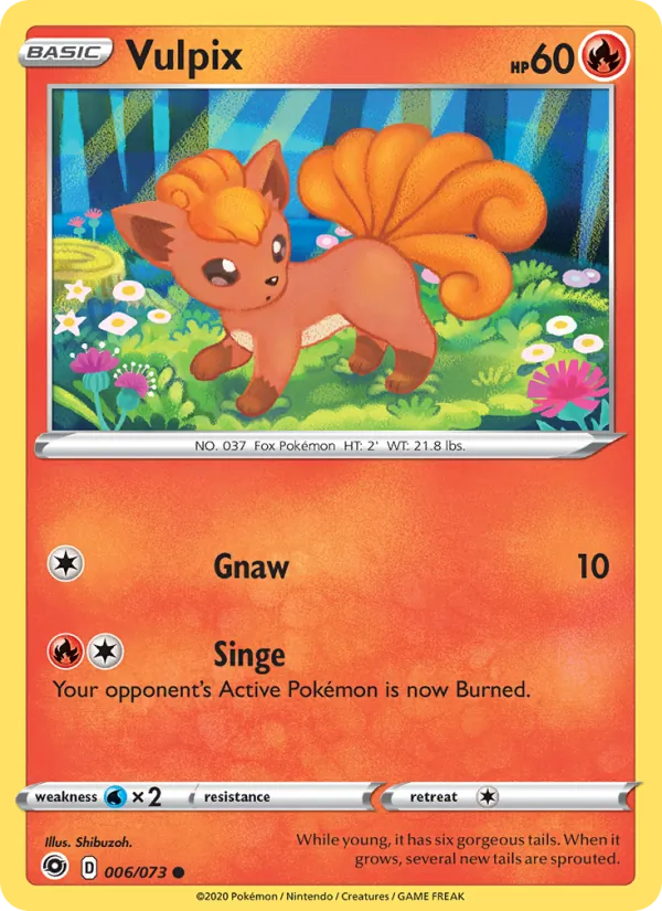 6 Vulpix – Champion's Path