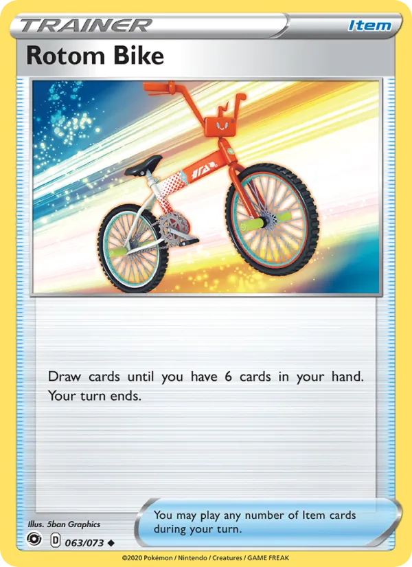 63 Rotom Bike – Champion's Path