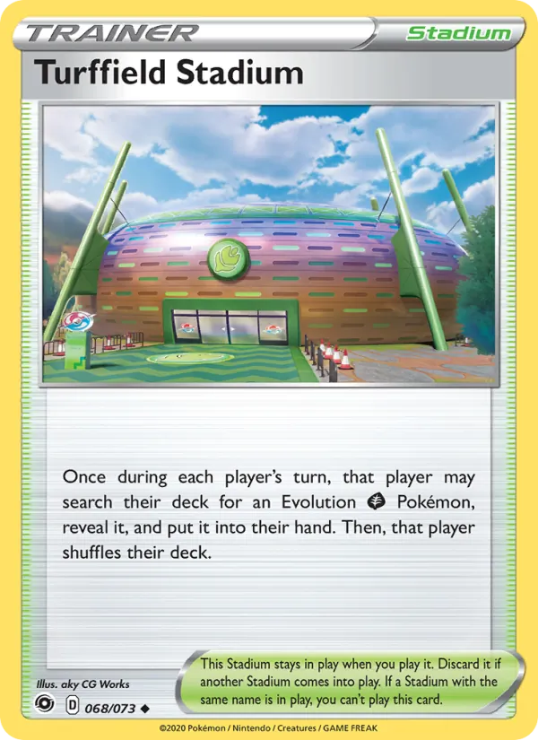 68 Turffield Stadium – Champion's Path
