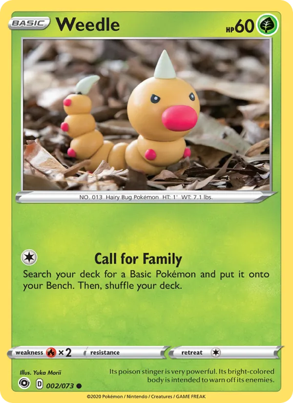 2-RH Weedle – Champion's Path