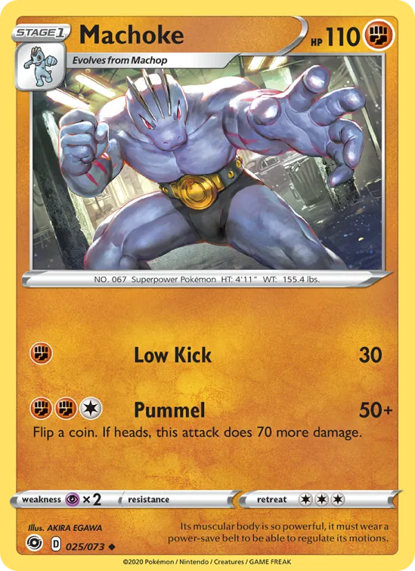 25-RH Machoke – Champion's Path
