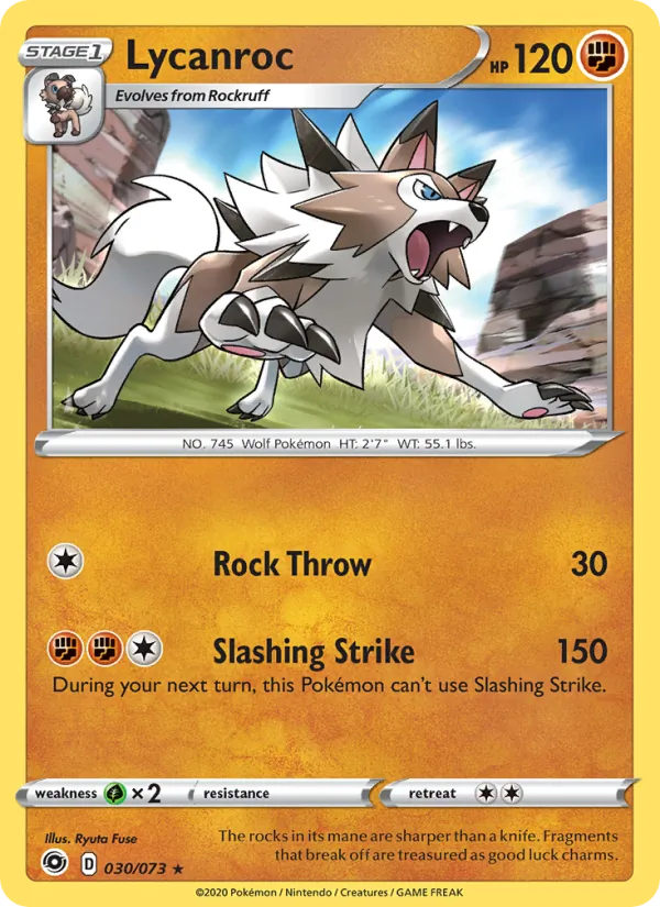 30-RH Lycanroc – Champion's Path