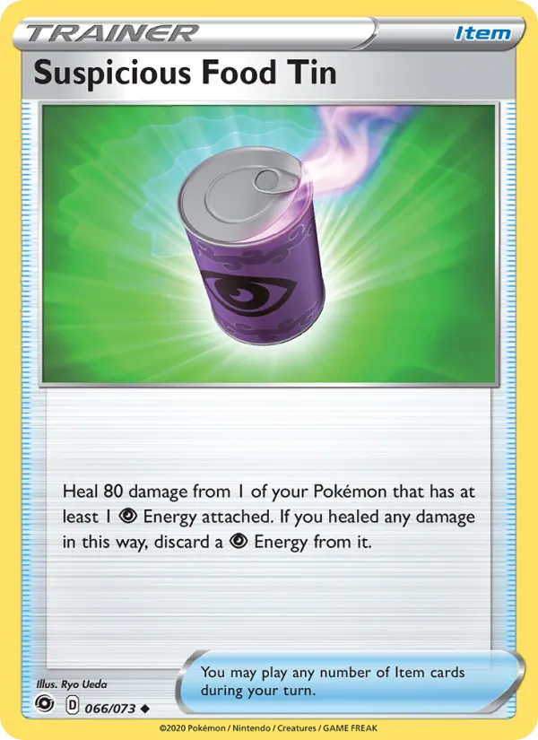 66-RH Suspicious Food Tin – Champion's Path