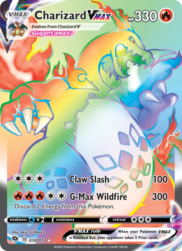74 Charizard VMAX – Champion's Path