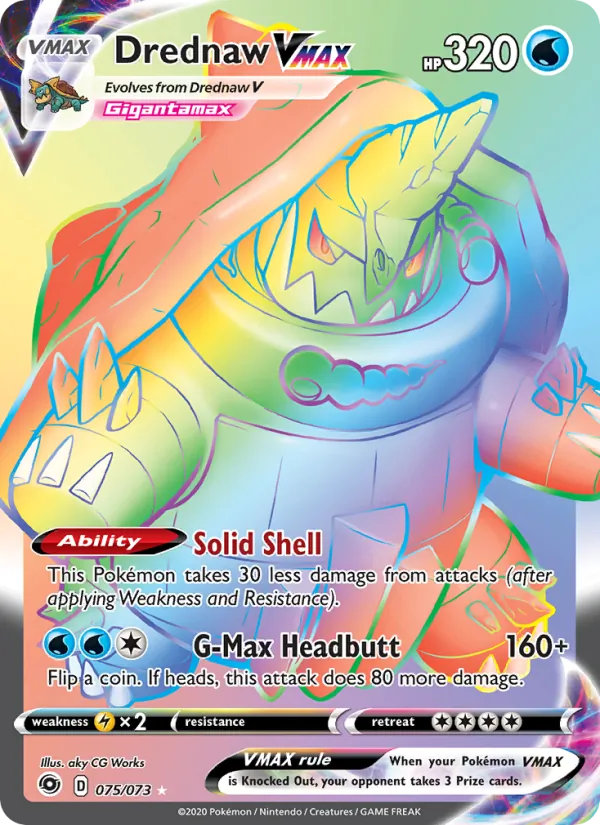 75 Drednaw VMAX – Champion's Path