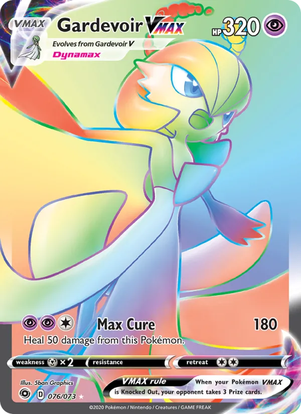 76 Gardevoir VMAX – Champion's Path