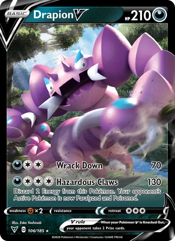 106 Drapion V – Vivid Voltage