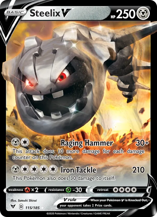 115 Steelix V – Vivid Voltage