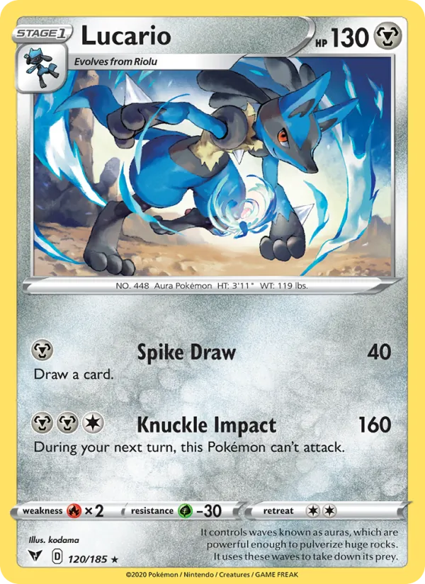 120 Lucario – Vivid Voltage