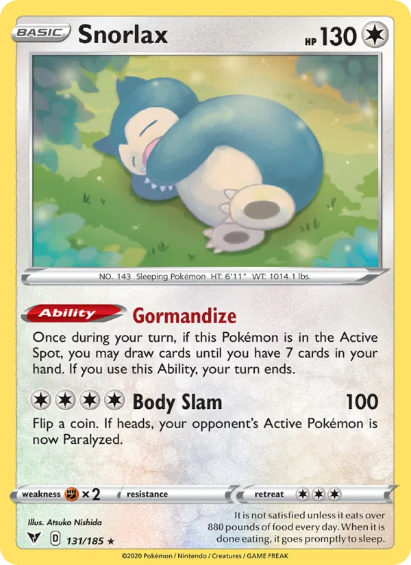 131 Snorlax – Vivid Voltage