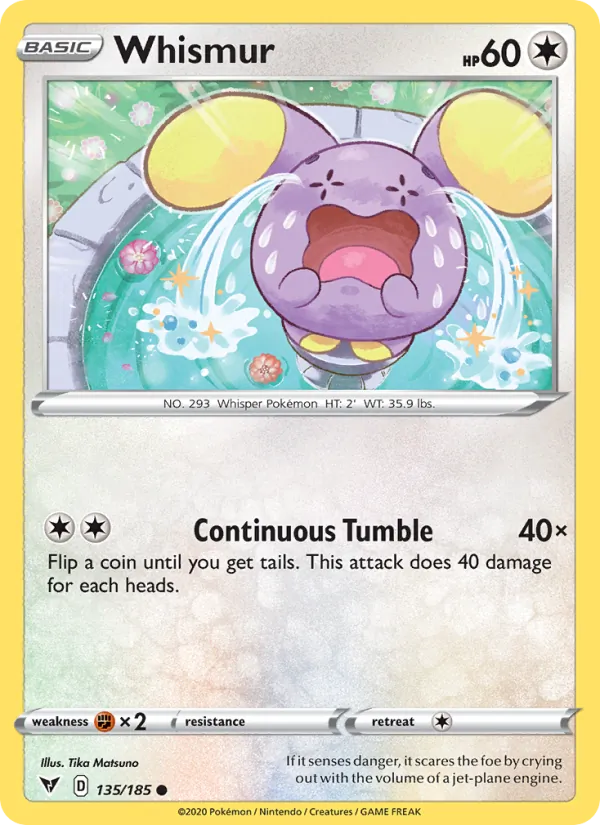 135 Whismur – Vivid Voltage