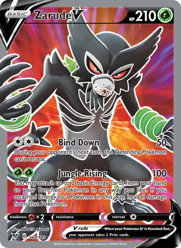 167 Zarude V – Vivid Voltage