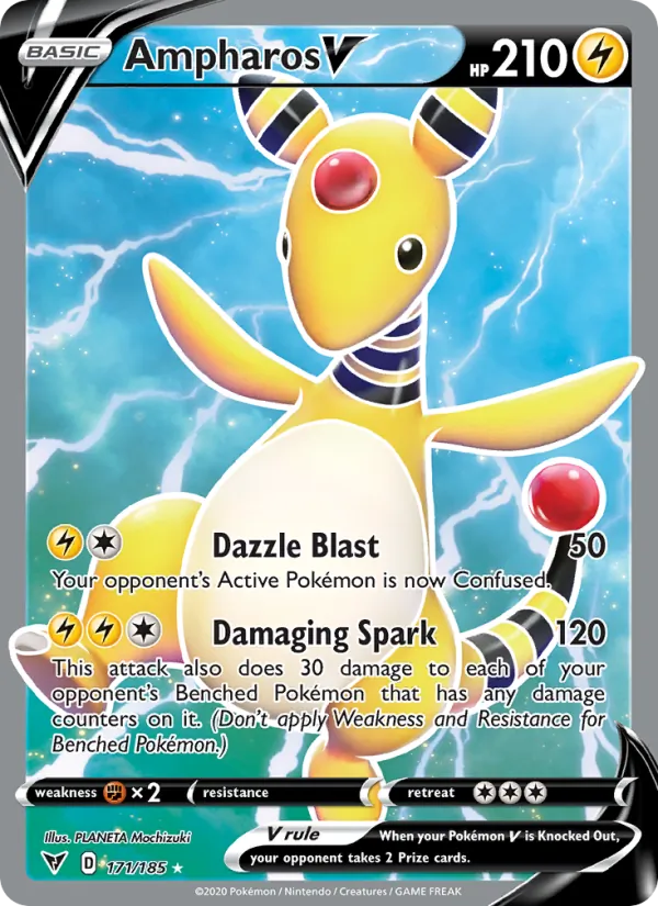 171 Ampharos V – Vivid Voltage