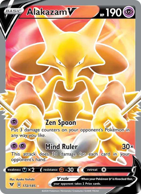 172 Alakazam V – Vivid Voltage