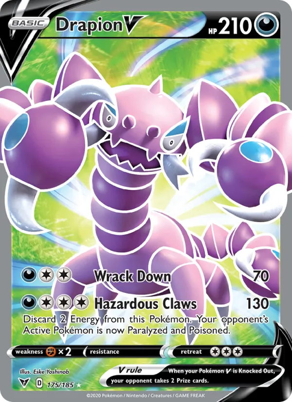 175 Drapion V – Vivid Voltage