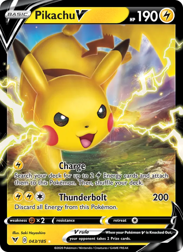 43 Pikachu V – Vivid Voltage