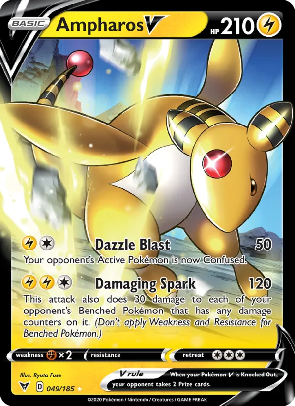 49 Ampharos V – Vivid Voltage