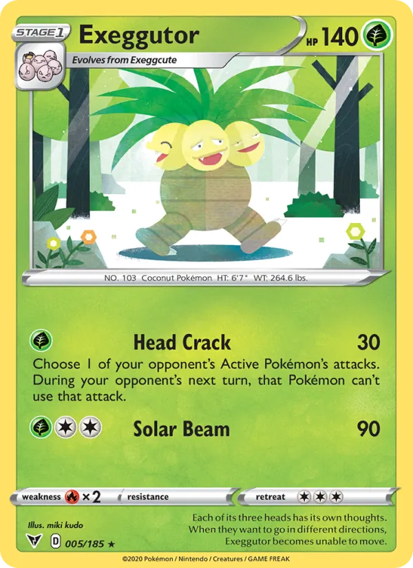 5 Exeggutor – Vivid Voltage
