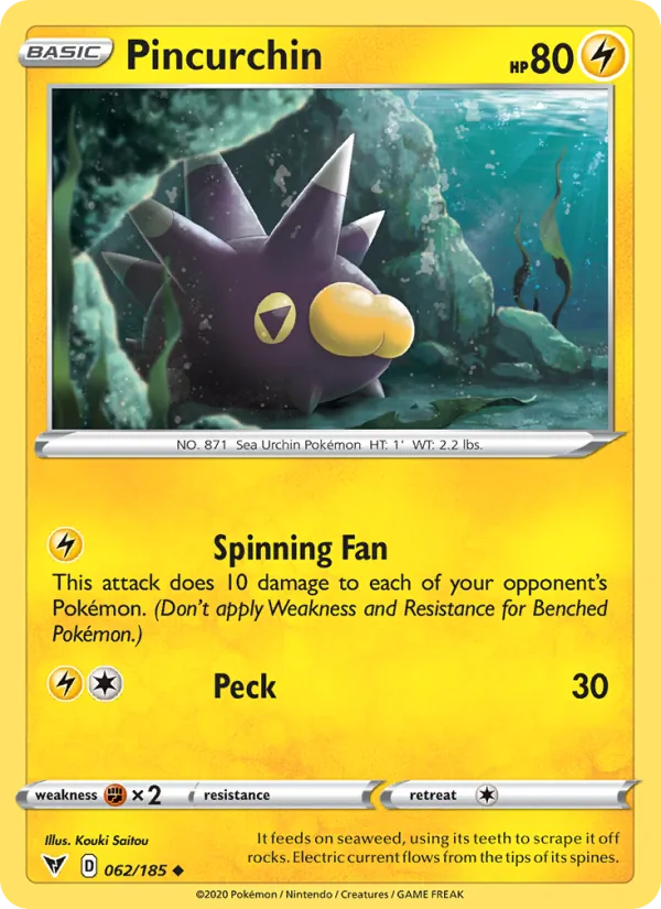 62 Pincurchin – Vivid Voltage