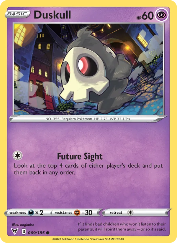 69 Duskull – Vivid Voltage