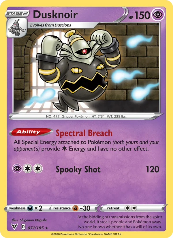71 Dusknoir – Vivid Voltage