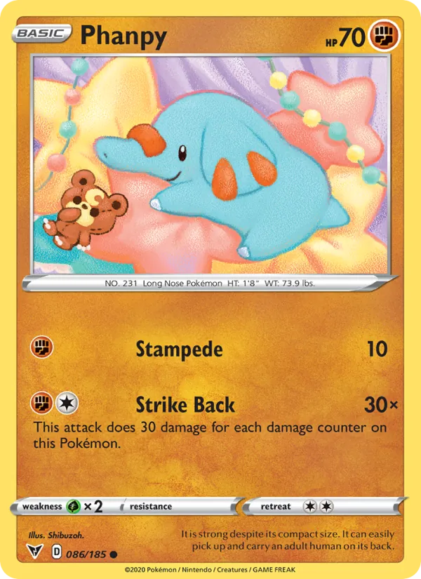 86 Phanpy – Vivid Voltage