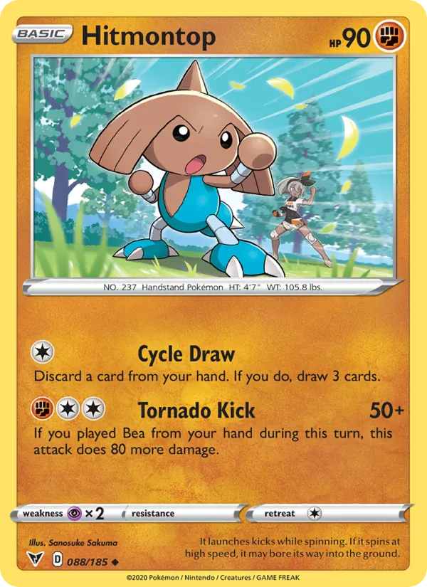 88 Hitmontop – Vivid Voltage