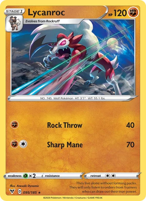 95 Lycanroc – Vivid Voltage