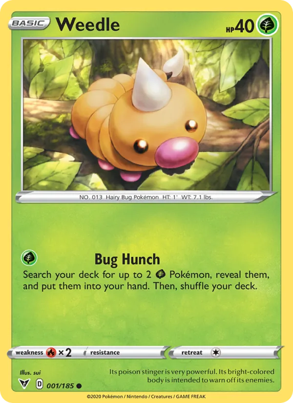 1-RH Weedle – Vivid Voltage