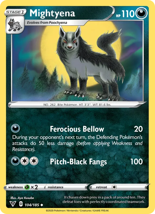 104-RH Mightyena – Vivid Voltage