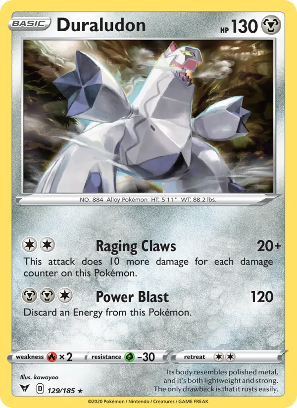 129-RH Duraludon – Vivid Voltage