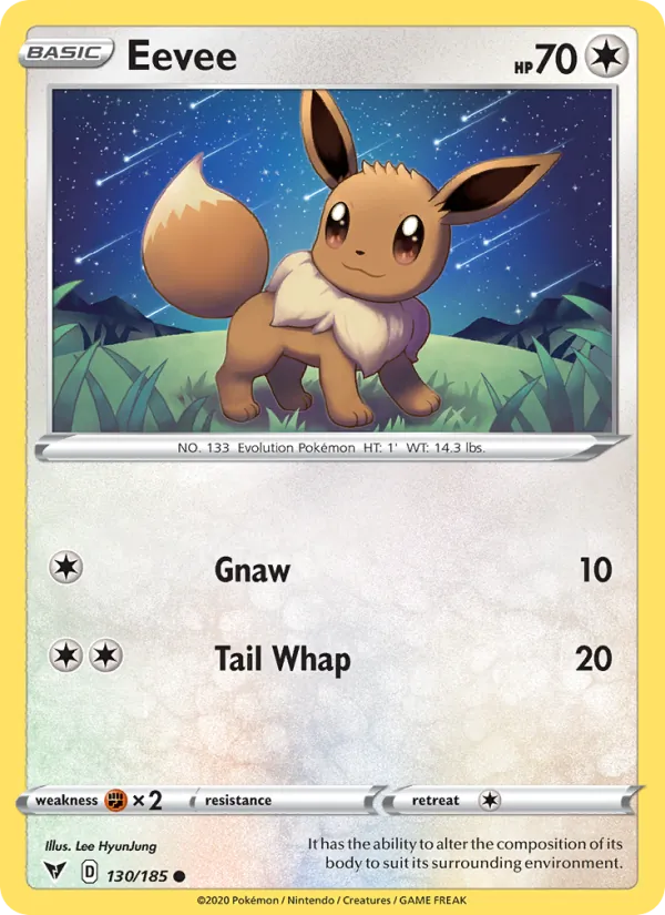 130-RH Eevee – Vivid Voltage