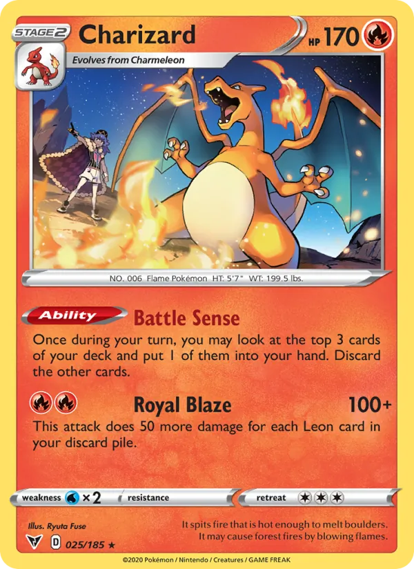 25-RH Charizard – Vivid Voltage