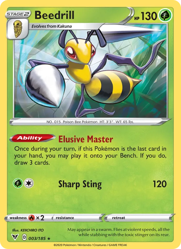 3-RH Beedrill – Vivid Voltage