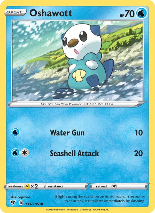 33-RH Oshawott – Vivid Voltage