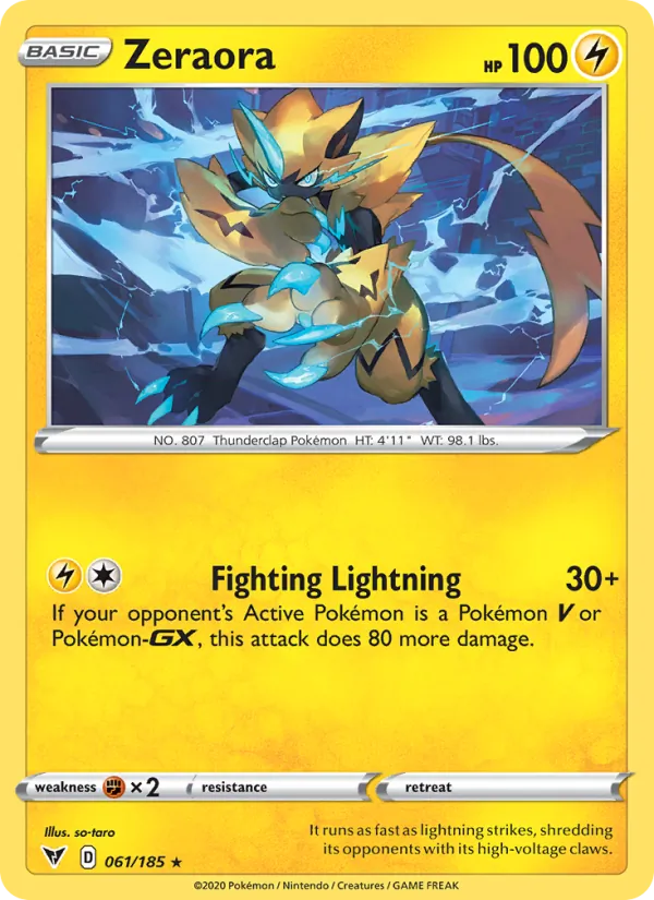 61-RH Zeraora – Vivid Voltage