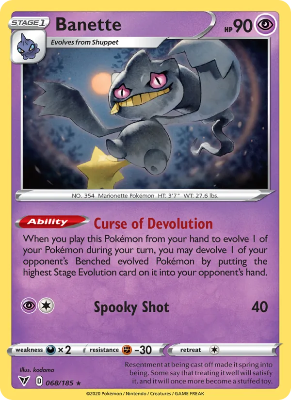 68-RH Banette – Vivid Voltage
