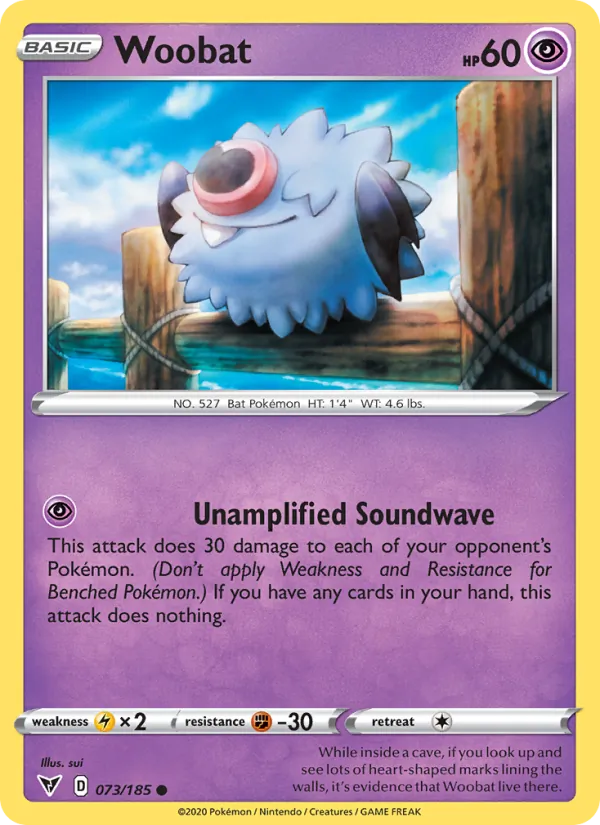 73-RH Woobat – Vivid Voltage