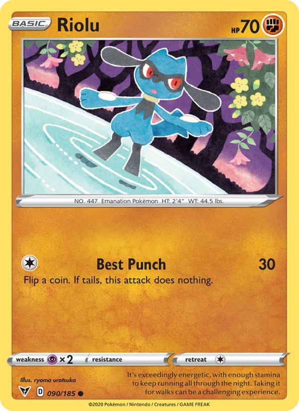 90-RH Riolu – Vivid Voltage
