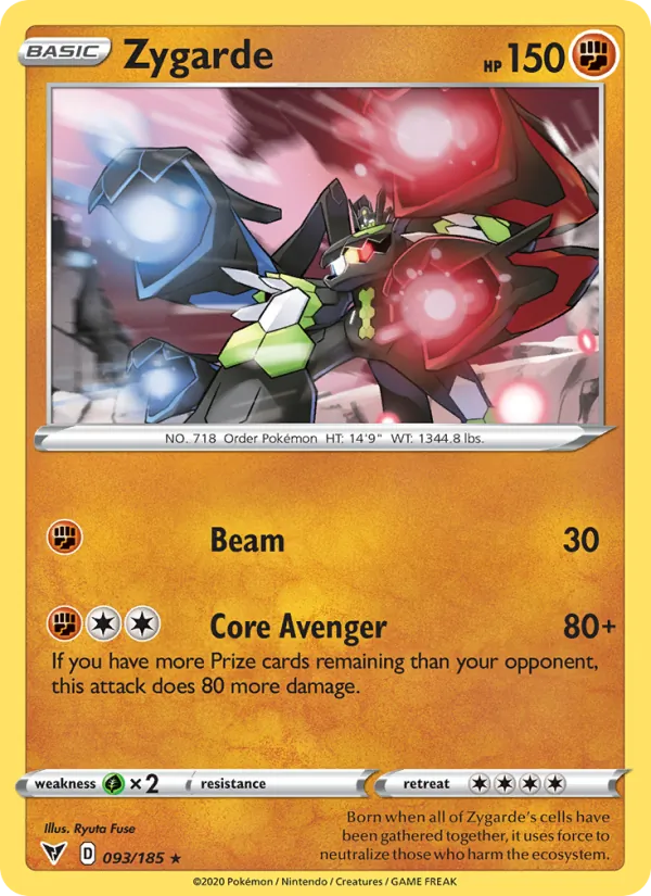 93-RH Zygarde – Vivid Voltage