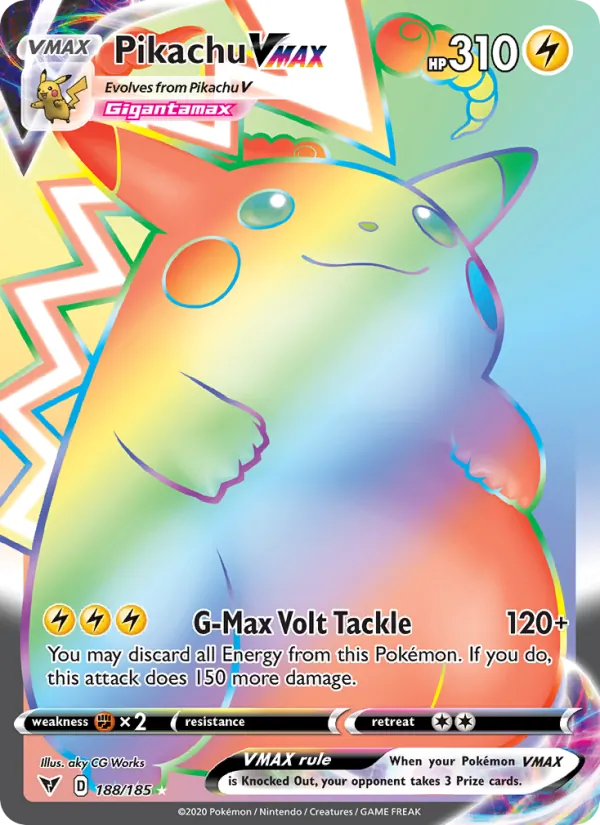 188 Pikachu VMAX – Vivid Voltage