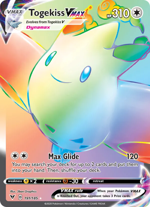 191 Togekiss VMAX – Vivid Voltage
