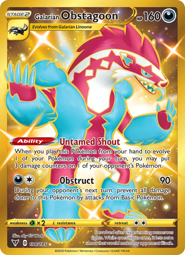 198 Galarian Obstagoon – Vivid Voltage