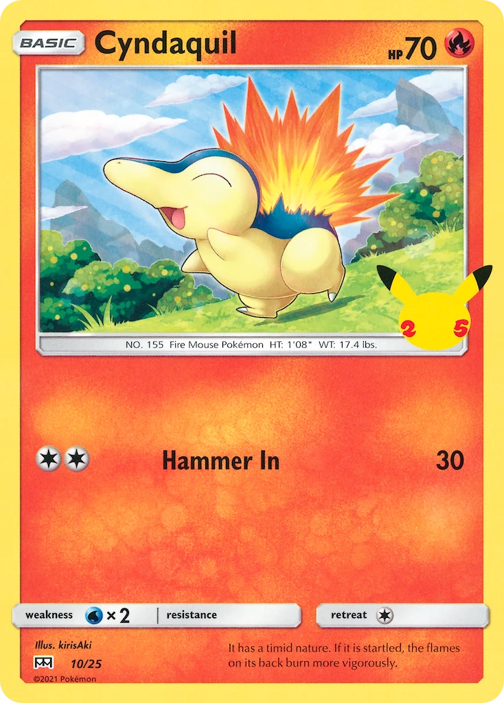 10 Cyndaquil – McDonald's Collection 2021