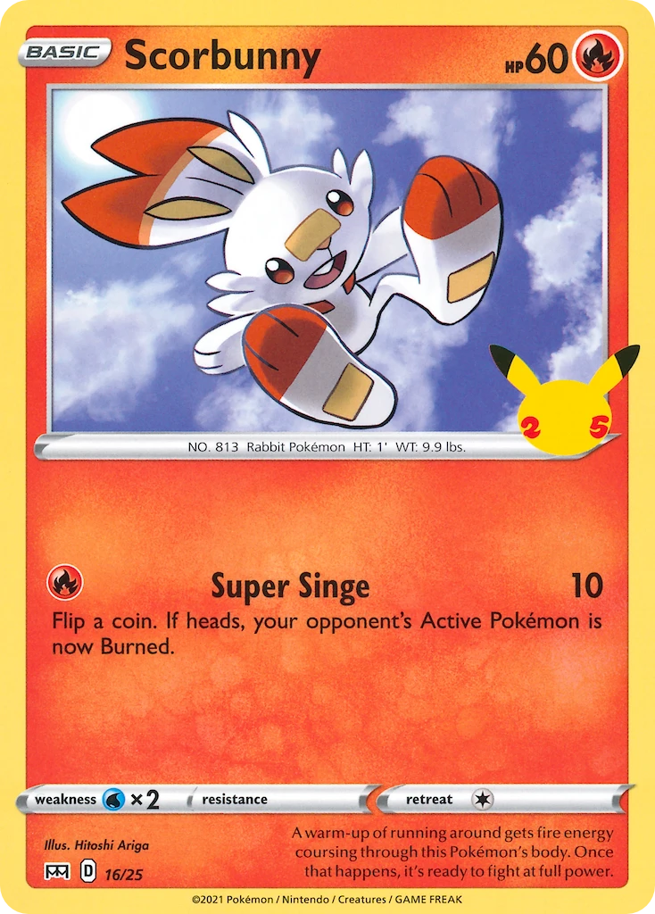 16 Scorbunny – McDonald's Collection 2021